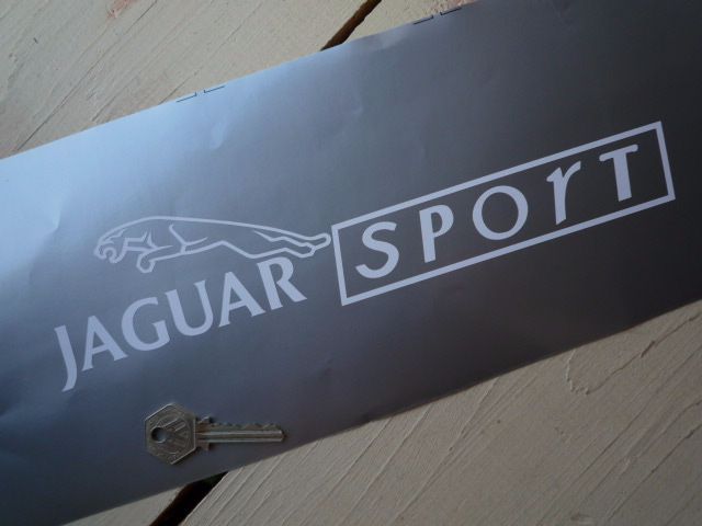 Jaguar Sport. Cut Vinyl Sticker. 12