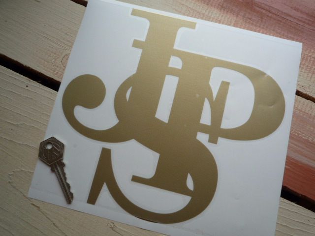 John Player Special JPS Logo Cut Vinyl Sticker. 8.5