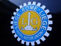 Liege Rome Liege Royal Motor Union Sticker. 3.25