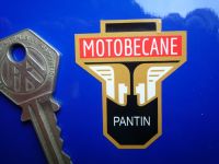 Motobecane Mobylette Pantin France Steering Head Headstock Style Sticker. 1.75