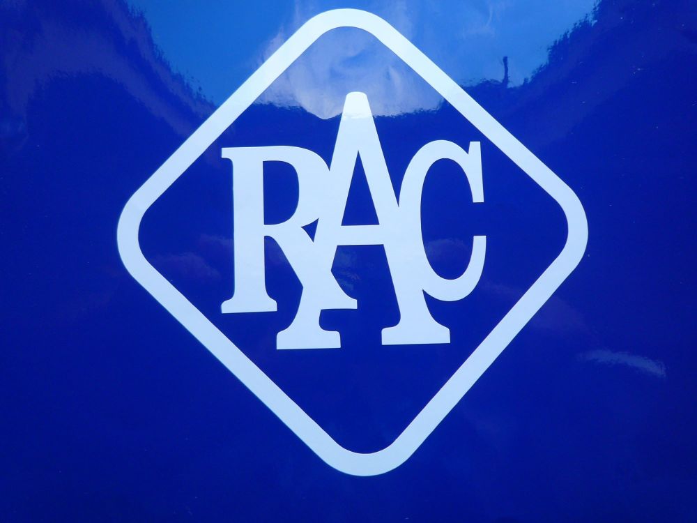 RAC 60's 70's Style Cut Vinyl Sticker