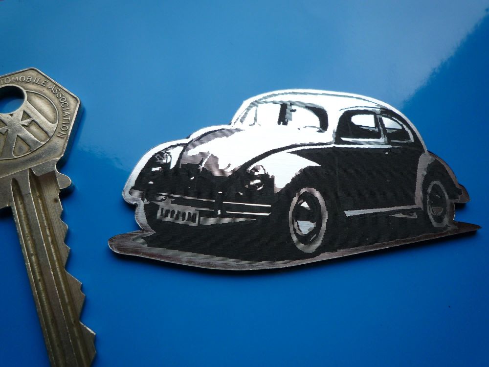 VW Beetle Style Laser Cut Magnet. 3".