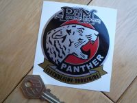 Panther Phelon & Moore, Cleckheaton - Yorkshire Panthers Head Sticker. 3