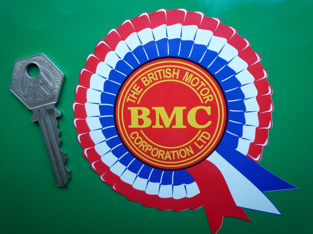BMC Rosette Stickers. 2" or 4" Pair.