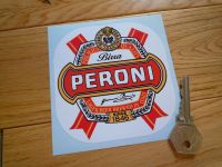 Peroni Logo Style Sponsorship Sticker. 4