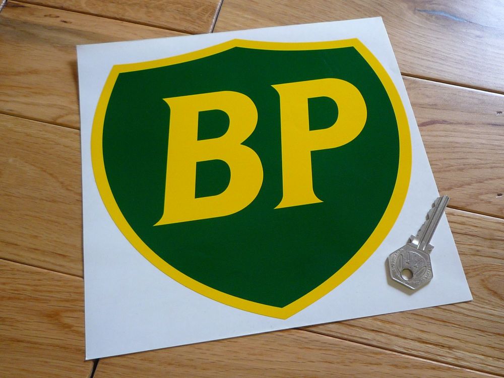 BP '89 & On Shield Large Sticker. 8