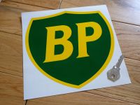 BP '89 & On Shield Large Sticker. 8".