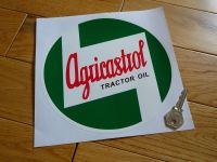 Agricastrol Tractor Oil Circular Sticker - 5" or 8"