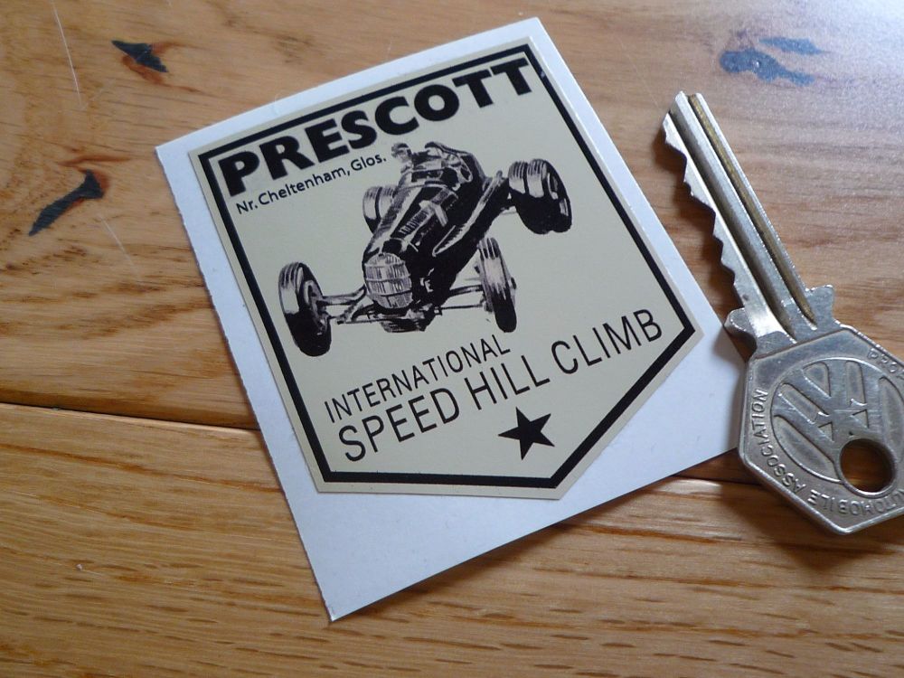 Prescott Speed Hill Climb Sticker. 2.5".