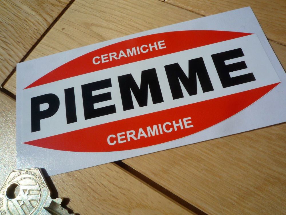 Piemme Ceramiche Villeneuve Helmet Style Sticker. 5".