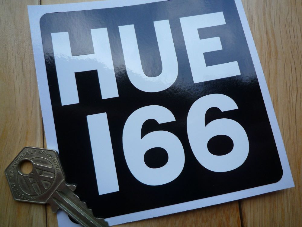 HUE 166 Land Rover Sticker. 4