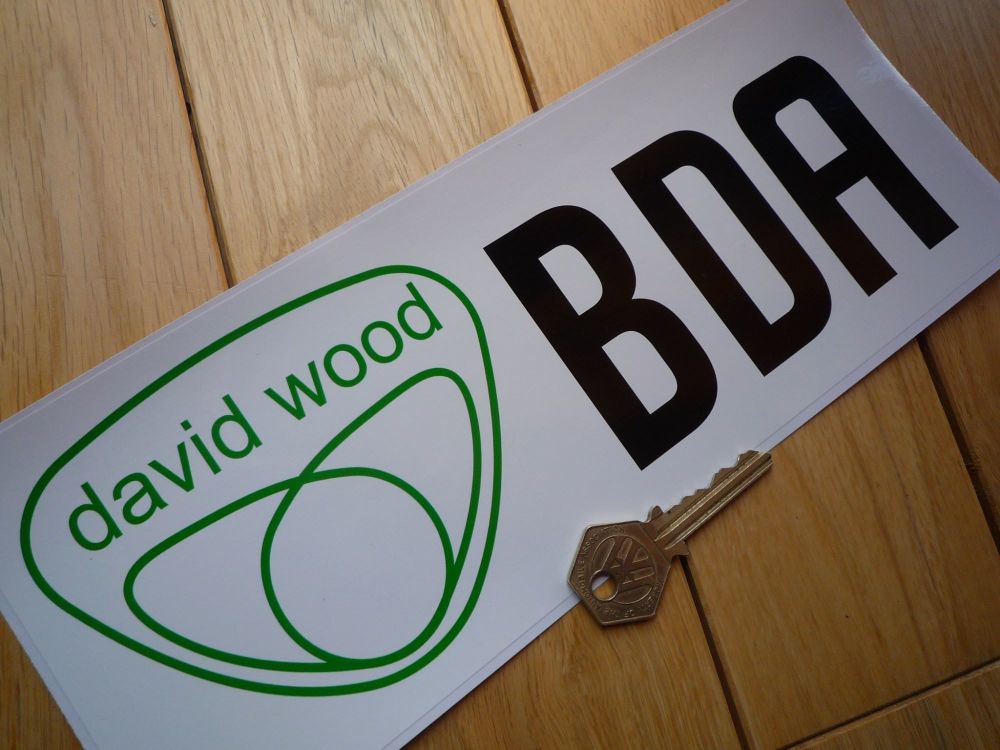 David Wood Escort RS1600 Ralt Tiga etc. BDA Engine Group 2 Cosworth Sticker