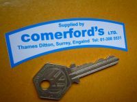 Comerford's Ltd Later 70's Style Tank Top Motorcycle Dealers Sticker. 85mm.