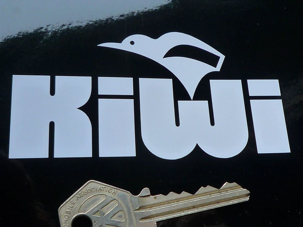 Kiwi Helmets Cut Vinyl Sticker. 4".