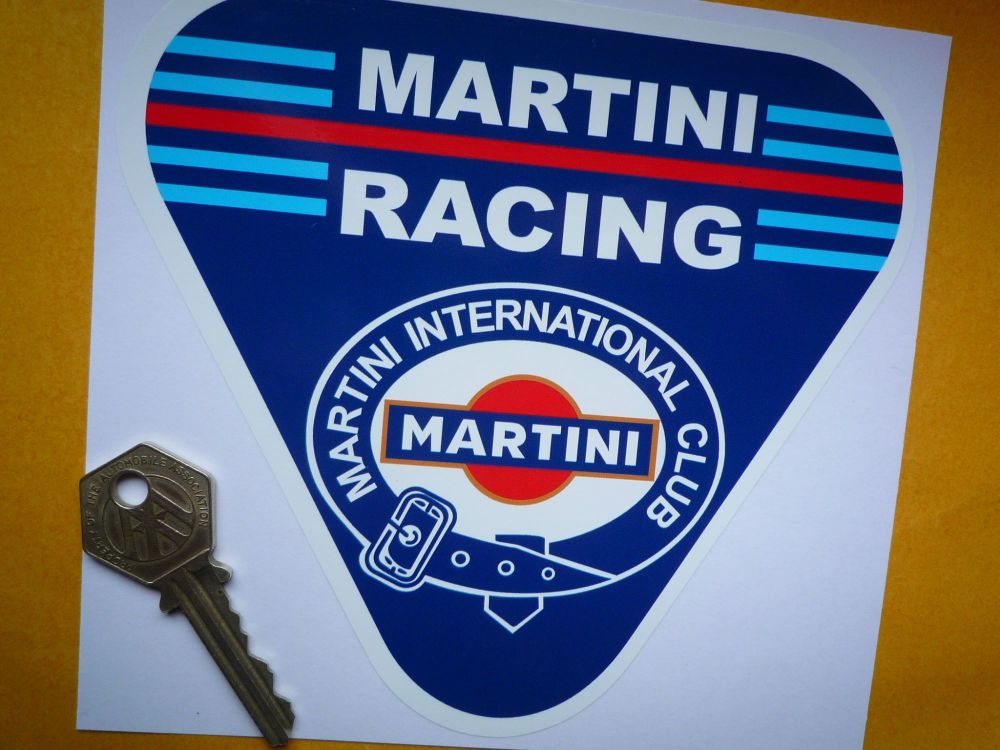 Martini Racing International Club. Triangle Sticker 6