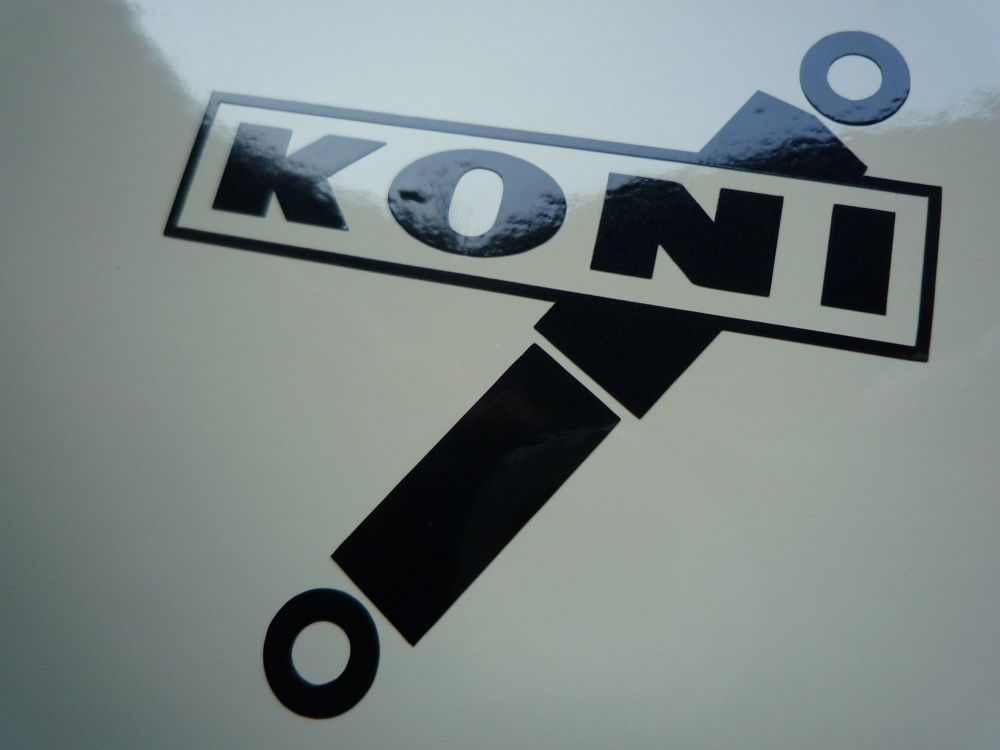 Koni Shock Absorbers Logo Cut Vinyl Stickers - 2" or 4" Pair