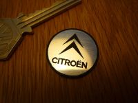 Citroen Logo Circular Laser Cut Self Adhesive Car Badge. 25mm.