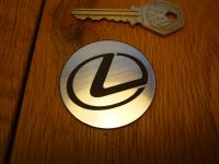 Lexus Logo Circular Laser Cut Self Adhesive Car Badge. 45mm.