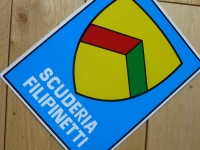 Scuderia Filipinetti Stickers. 4", 5", 7", or 8" Pair.