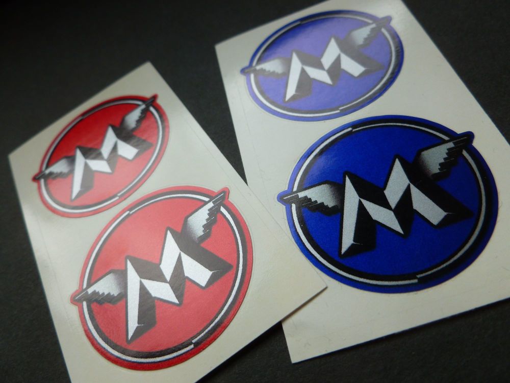 Matchless Circled M Stickers. 1.5