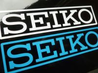 Seiko Cut Vinyl Coachline Oblong Stickers. 5" Pair.