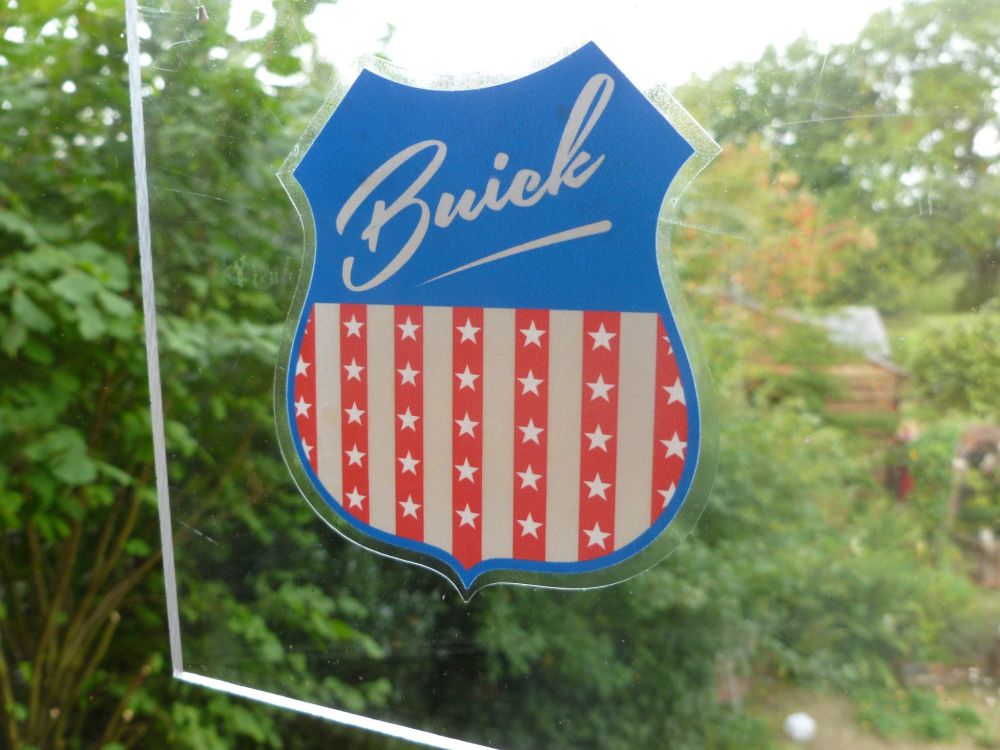 Buick USA Shield Car Body or Window Sticker. 4