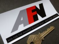 AFN Dealers Window Sticker. Style 2. 4.75".