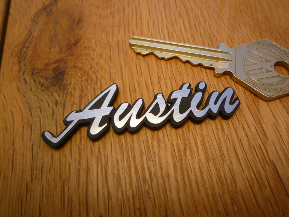Austin Style Self Adhesive Car Badge. 2.5".