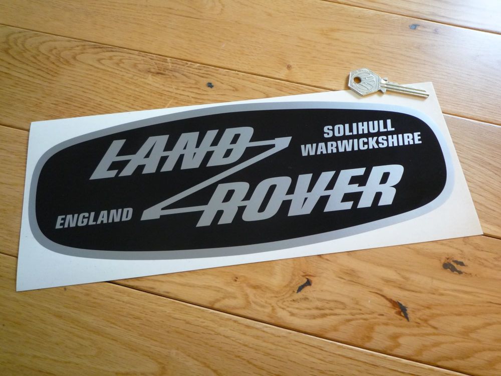 Land Rover Solihull Warwickshire, England Sticker. 12".