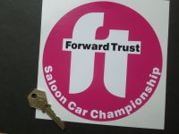 Forward Trust Saloon Car Championship Sticker. 6