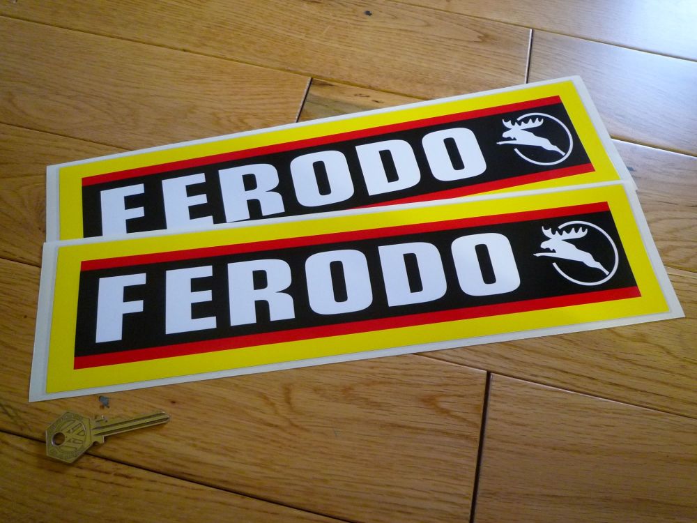 Ferodo Stag Style Oblong Stickers. 14