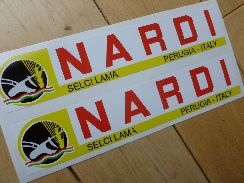 NARDI Selci Lama, Perugia,  Italy  Oblong  Stickers. 8