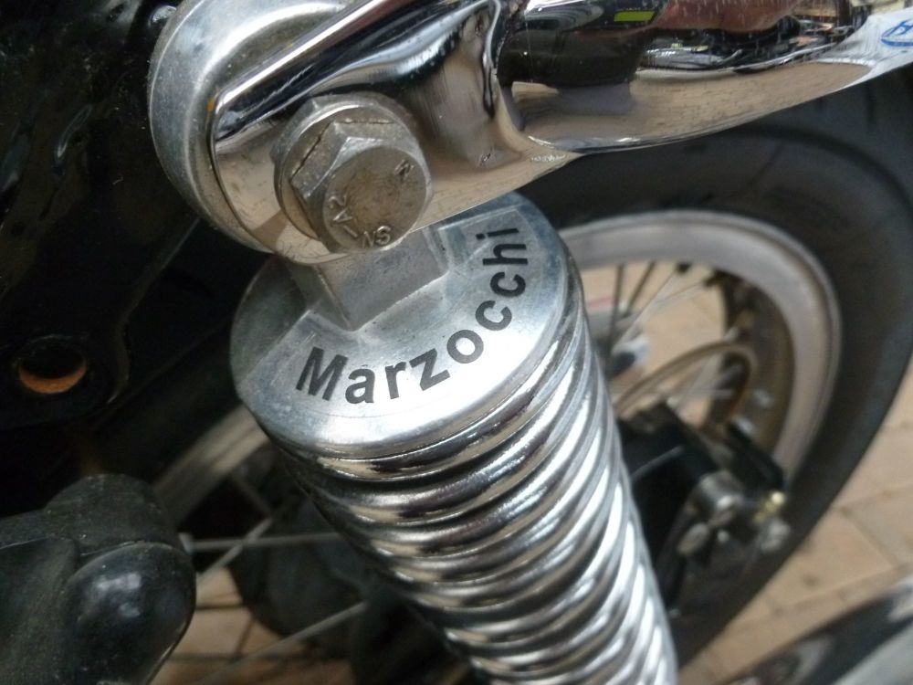 Marzocchi Semi-Circular Clear Shock Absorber Stickers. 1.75" Pair.