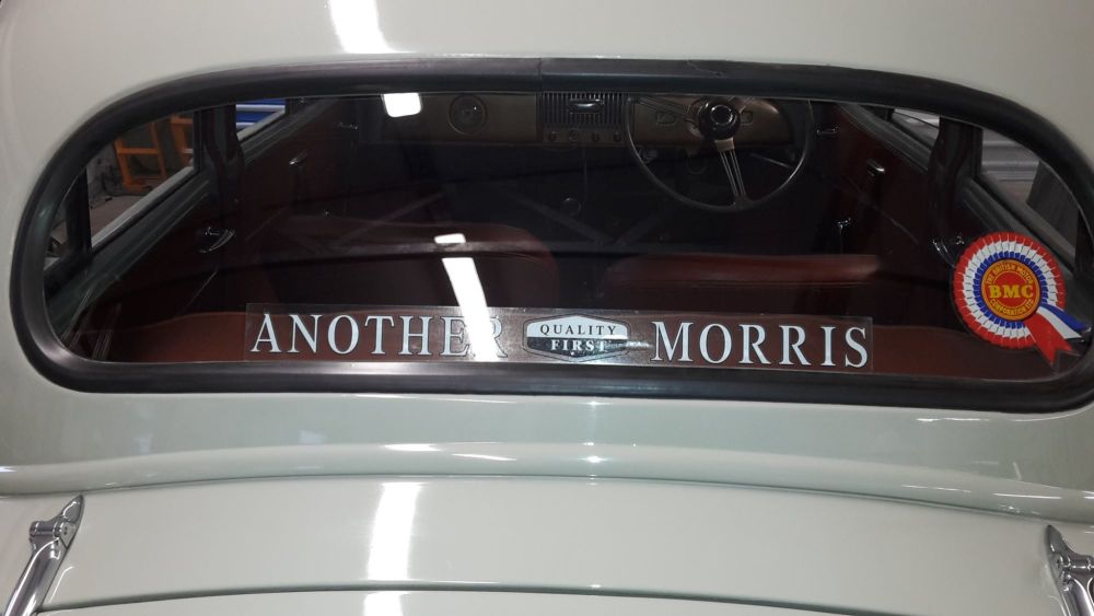Another Quality Morris Large Window Sticker