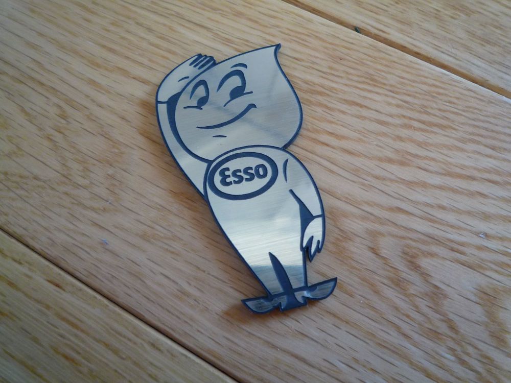 Esso Oil Drip Boy Style Laser Cut Magnet. 2.5