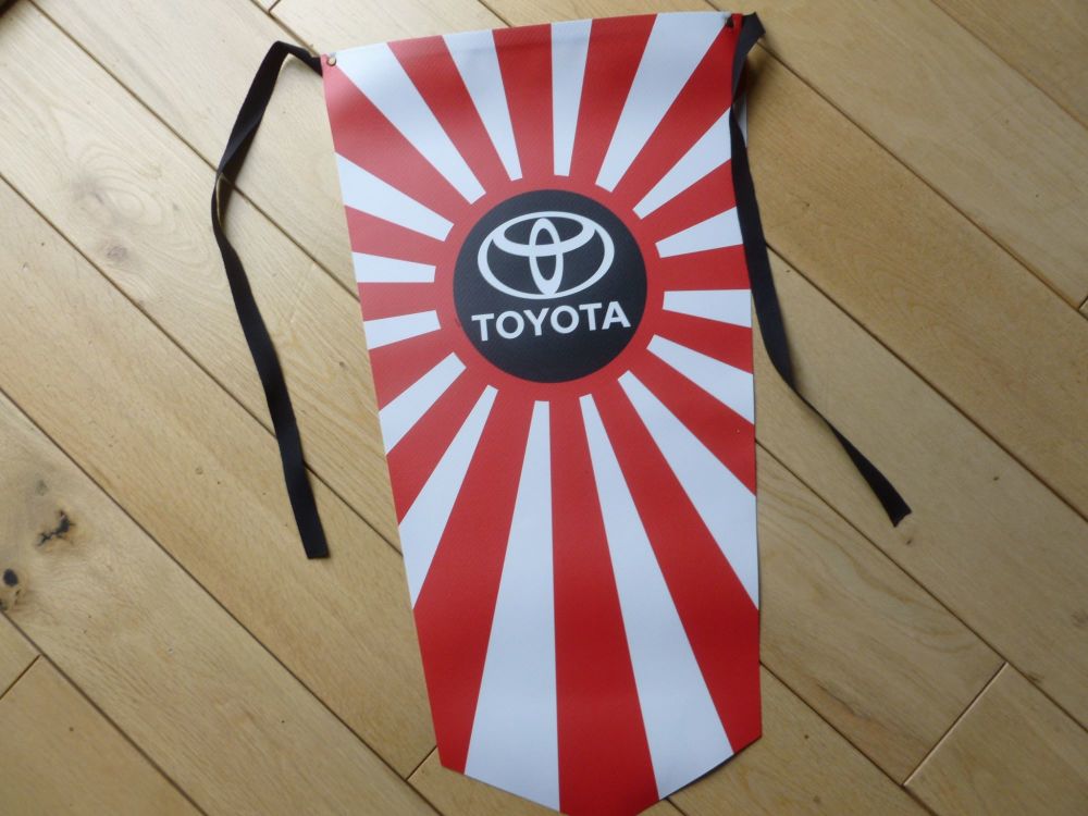 Toyota Hinomaru Flag Pennant.
