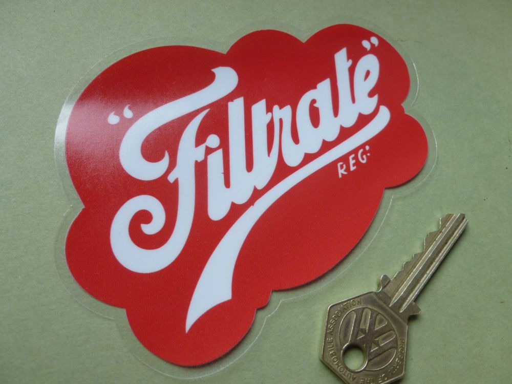 Filtrate Cloud old style Sticker window or car body 5.25