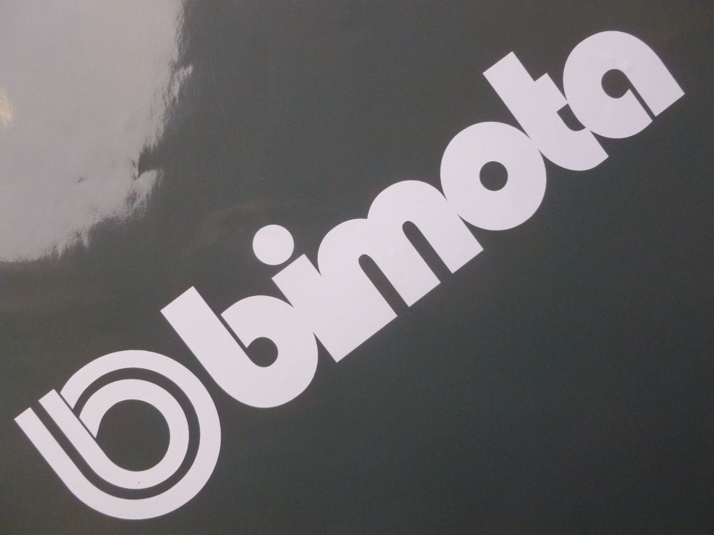 Bimota Motorcycles Cut Text & Logo Sticker. 11