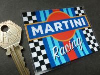 Martini Racing Window Sticker. 80mm.