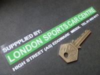 London Sports Car Centre Dealer Window Sticker - 6.5"