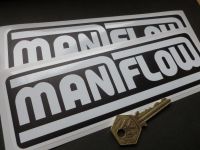 Maniflow Black & White Stickers. 8