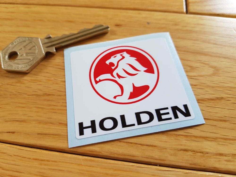 Holden Square Logo Sticker. 2
