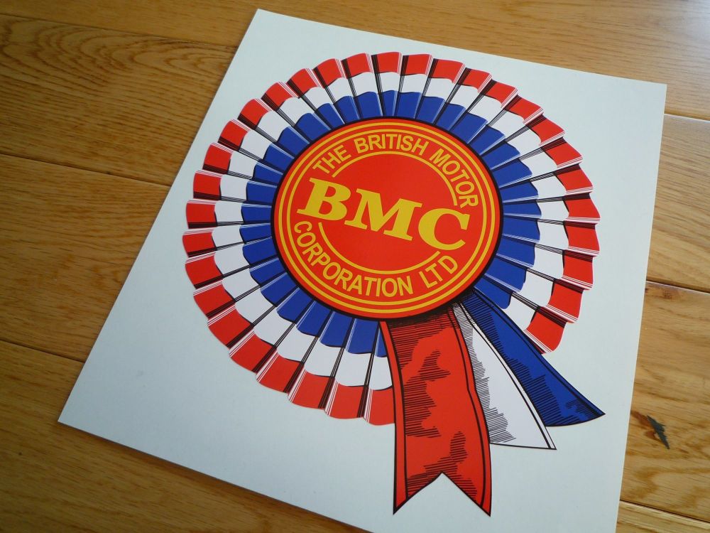 BMC Shaded Style Rosette Sticker. 14