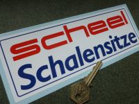 Scheel Schalensitze Oblong Sticker. 8