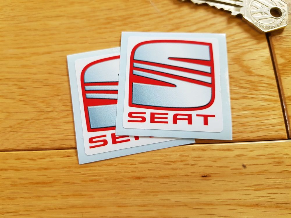 Seat Small Logo Stickers. 2