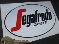 Segafredo Zanetti Oval Sticker. 6