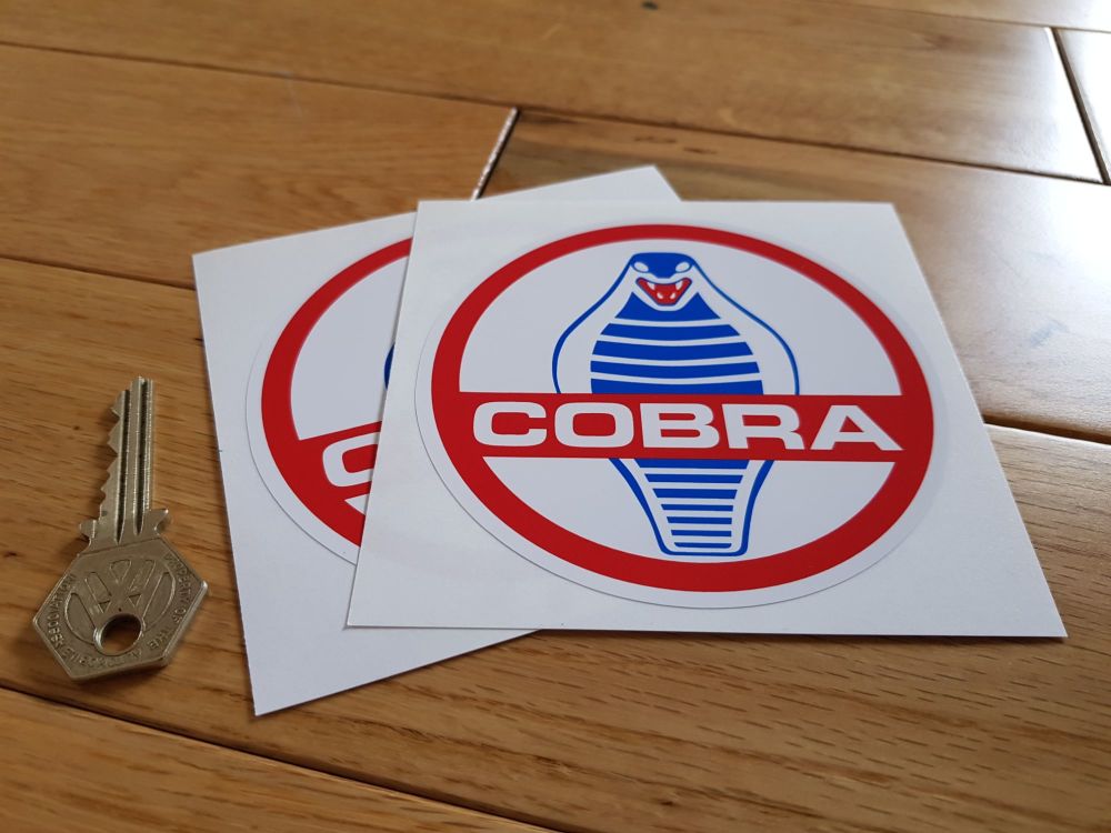 AC Cobra Circular Stickers. 2