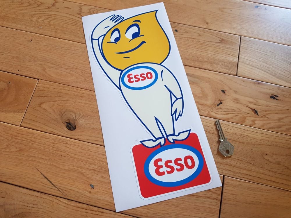 Esso Boy Sticker. 14"