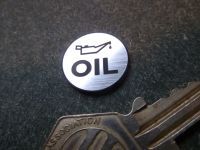 Oil Laser Cut Self Adhesive Badge. 18mm