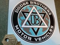 Dodge Brothers Motor Vehicles Window or Body Sticker. 4